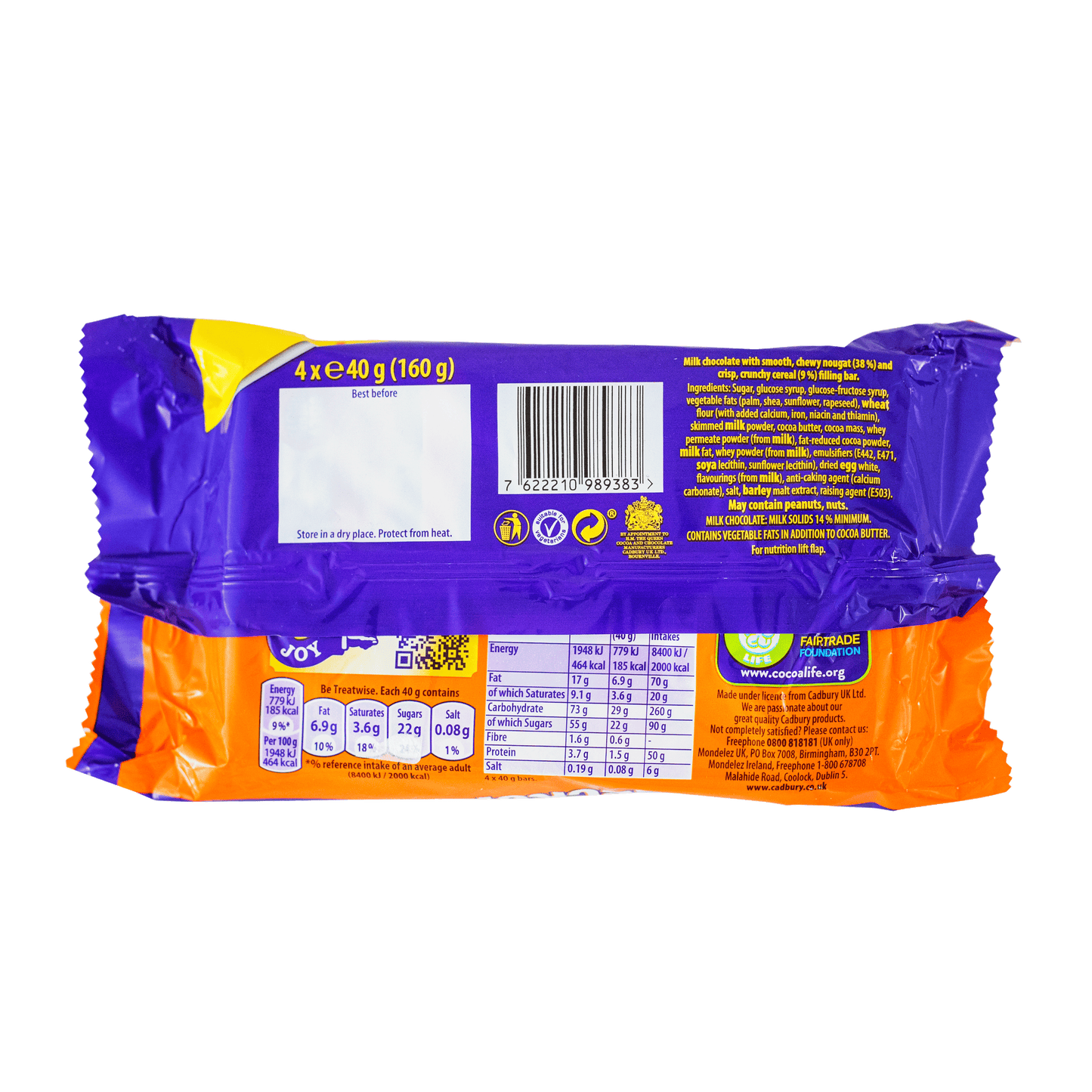 Cadbury Double Decker (Pack of 4) 149.2g