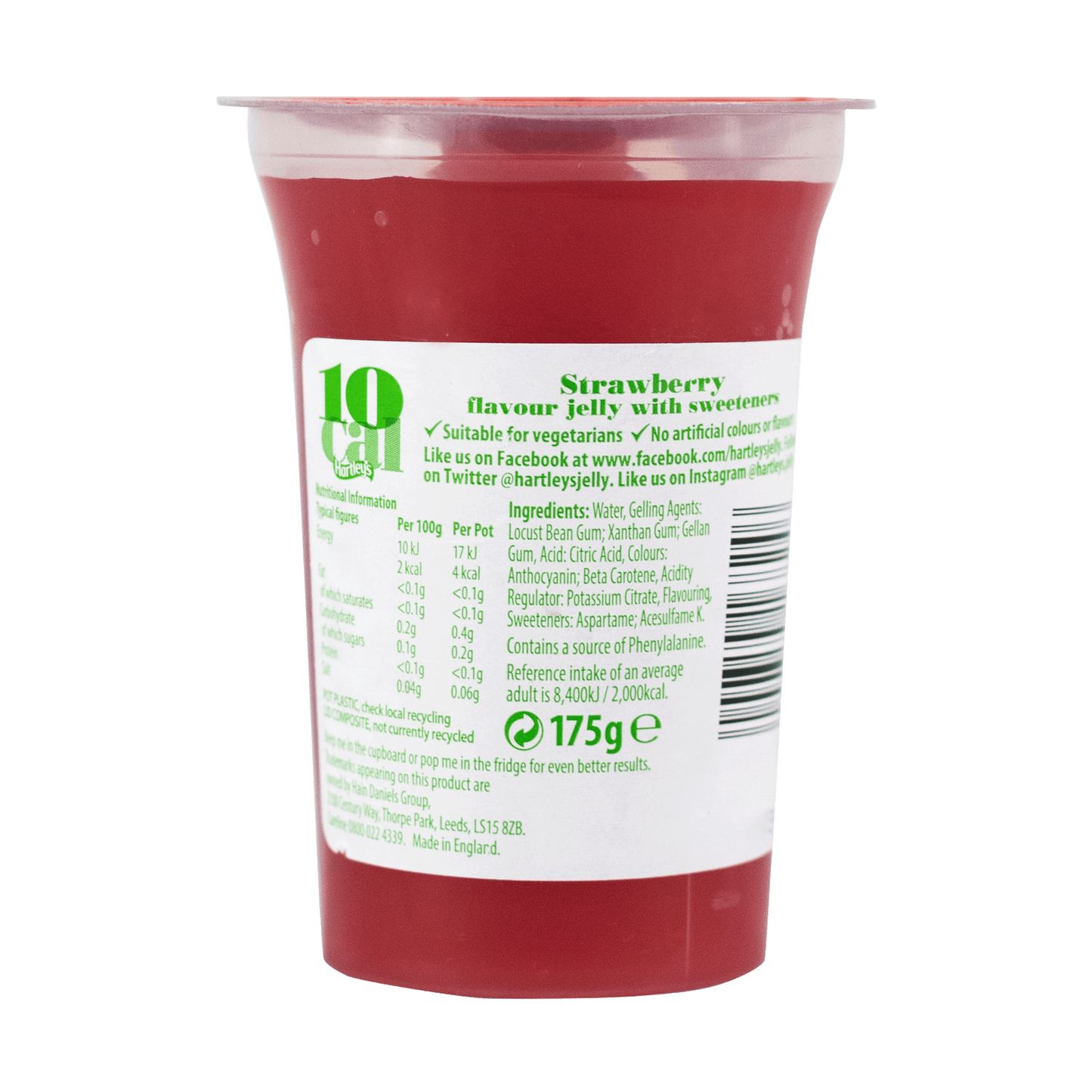 Hartley's Jelly Pot - Strawberry 175g