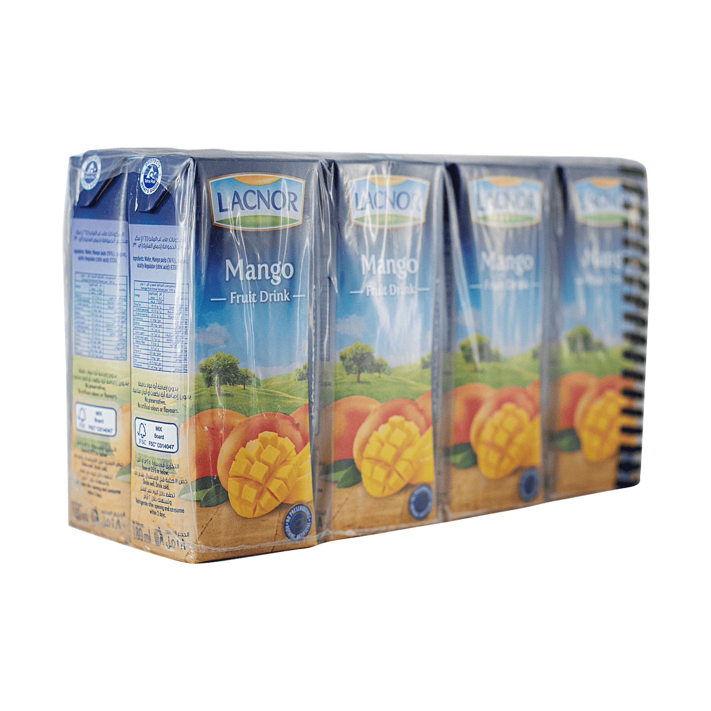 Lacnor Essentials Mango Fruit Drink (8 x 180ml)