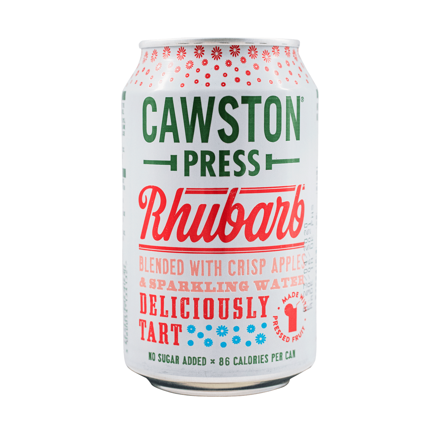 Cawston Press Rhubarb Sparkling Water Can 330ml