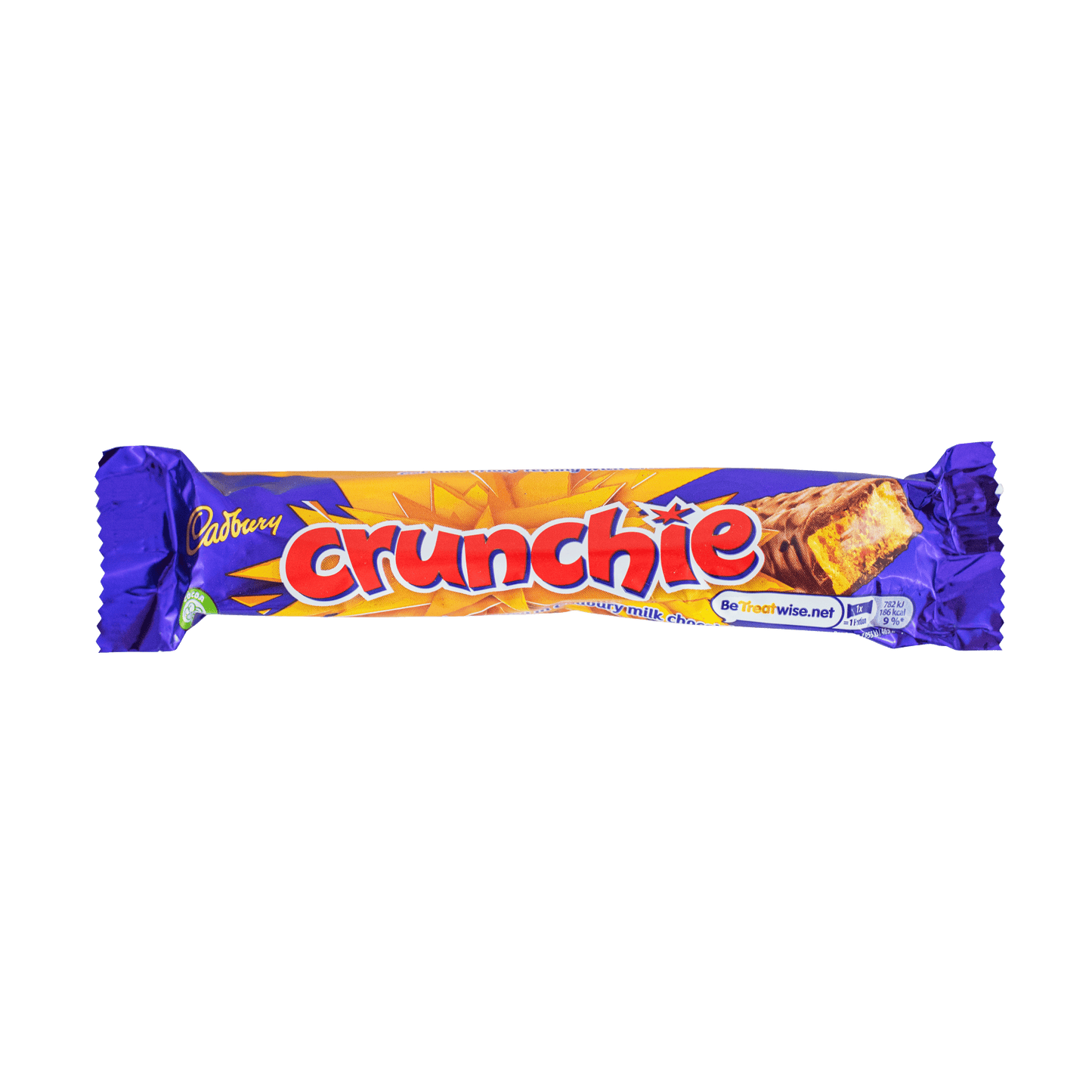Cadbury Crunchie Single Bar Chocolate 40g Snacks Chocolates British Products Nativall