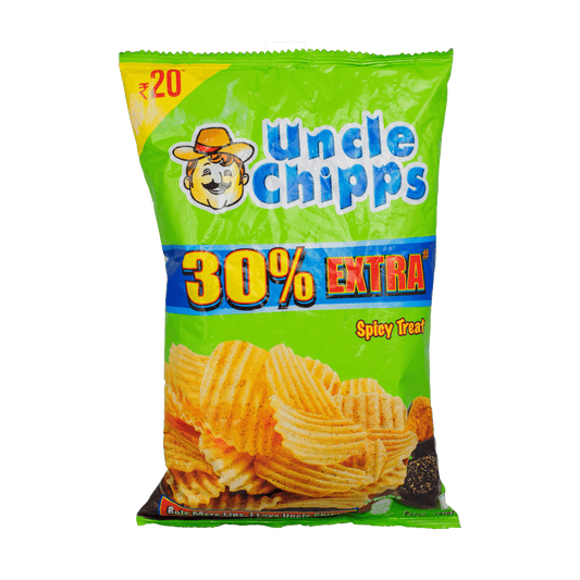 Uncle Chipps Spicy Potato Chips 50g