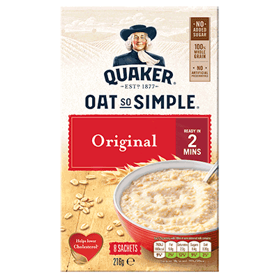 Quaker Oat So Simple Original 270g